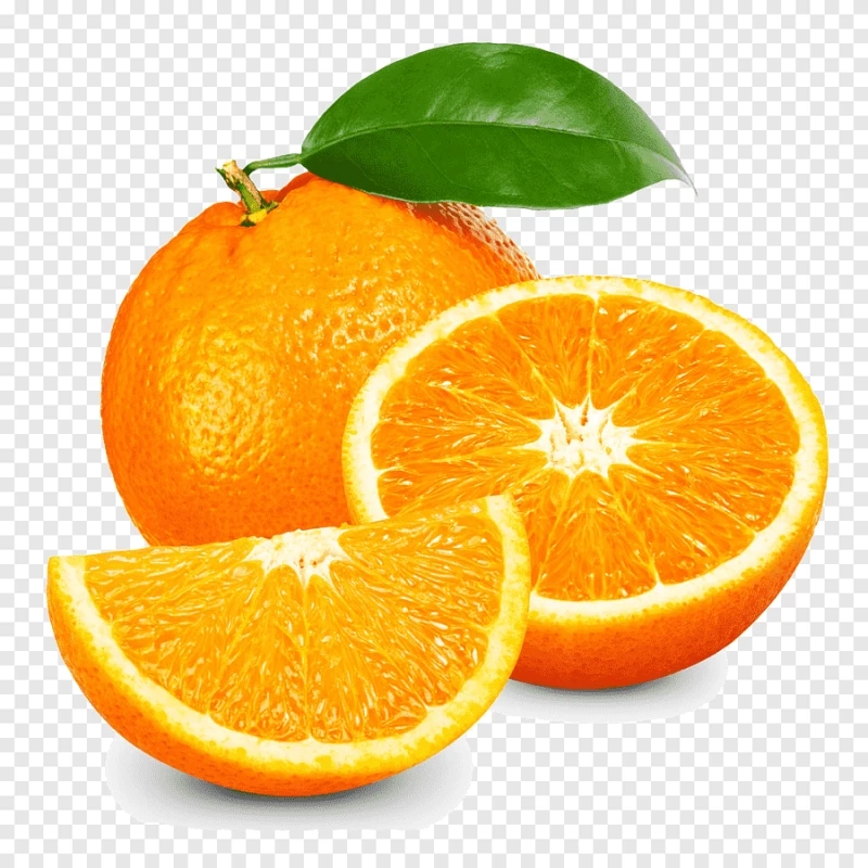 Hình ảnh trái cam đã bổ tươi ngon