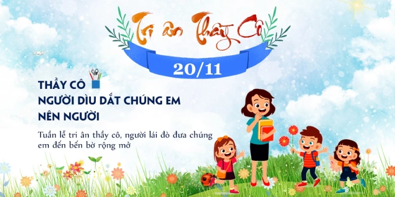 Photoshop backdrop Ngày Nhà Giáo Việt Nam là một phần không thể thiếu trong ngày hội này. Hãy cùng xem hình ảnh và khám phá những kiểu backdrop tuyệt đẹp để chuẩn bị cho ngày lễ tôn vinh thầy cô giáo đầy ý nghĩa này.