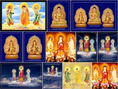 Chia sẻ 38 Hình ảnh Tây Phương Tam Thánh - Hình ảnh Phật giáo chất lượng cao
