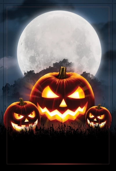 Miễn phí download [Photoshop] Poster lễ hội halloween. Định dạng file PSD Photoshop. Chủ đề: bí ngô halloween, ngày halloween, phông nền halloween, halloween, 