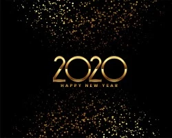 Chia sẻ download miễn phí file Vector AI, EPS background năm mới 2020 chữ vàng. 2020, năm mới, Happy New Year, Happy New Year Background, chúc mừng năm mới