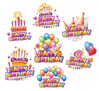 Miễn phí download Vector chữ happy birthday trang trí mừng ngày sinh nhật. Định dạng file AI EPS Illustrator. Chủ đề: sinh nhật vector, happy birthday vector, bánh sinh nhật vector, 