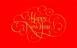 Download miễn phí Vector font chữ Happy New Year trang trí đẹp file CDR CorelDraw. font chữ tết, chữ Happy New Year, 