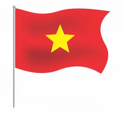 Cờ Đỏ Sao Vàng là biểu tượng không thể thiếu trong các sự kiện quan trọng của Việt Nam vào năm